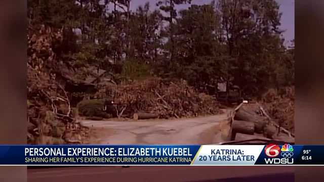 WDSU anchor Elizabeth Kuebel watched Katrina's fury from father's hospital on Northshore