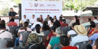 Entrega la CERTT títulos de propiedad en Nacajuca