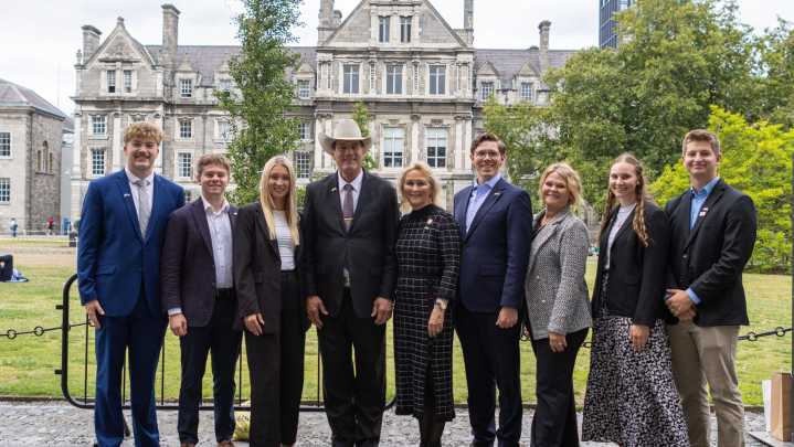 Why five USD students went to Ireland with Gov. Rhoden, SD Trade