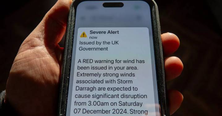 New Government statement on UK phone emergency alert 2025 in full
