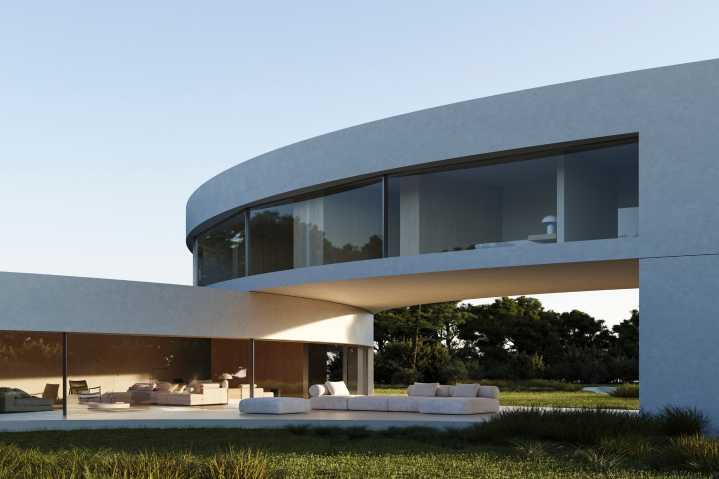 A six-bedroom modern masterpiece mere minutes from Europe's best golf course