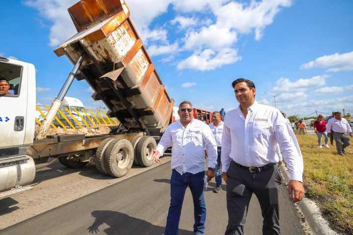 Cuenta San Valentín con mejor acceso desde carretera Reynosa