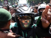 Protests resume in Indonesia’s Jakarta after ride