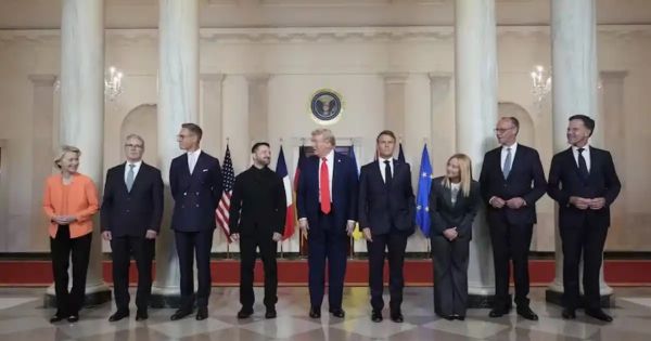 Tras reunirse con Zelensky, Trump ve posible una cumbre tripartita con Putin