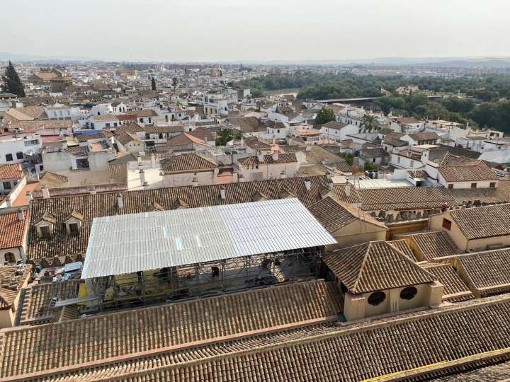 La intervención en la Mezquita avanza a buen ritmo según el Cabildo
