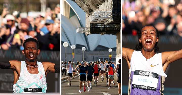 The harbour city laces up for the Sydney Marathon