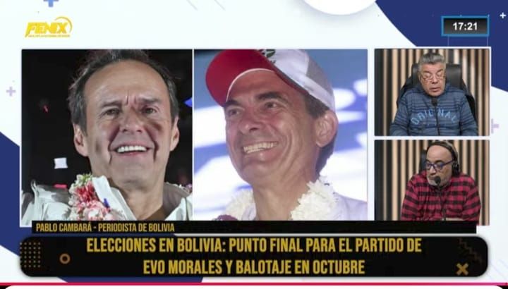 Bolivia va a balotaje: fuerte retroceso del partido de Evo Morales