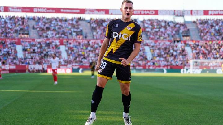 El Rayo se exhibe en Girona en el estreno de la Liga