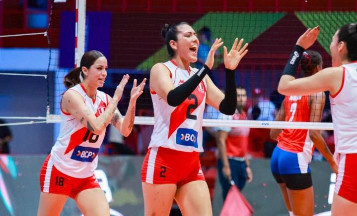 Perú vs Colombia en 4tos de la Copa Panamericana de Vóley