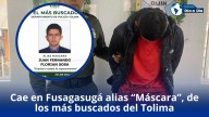Cae en Fusagasugá alias “Máscara”, incluido en los más buscados del Tolima