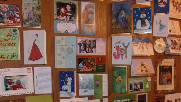 Mennonite Woman in Existential Crisis Trying to Figure Out When to Throw Out the Christmas Cards