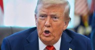 Furious President Trump's issues five word banishment to intruder on live TV