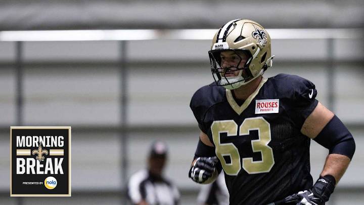 Morning Break: Newest Saint Luke Fortner reveals twist behind trade timing