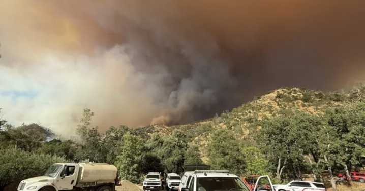 The Pickett Fire continues to blaze in Napa County