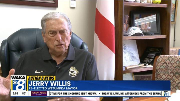 Wetumpka Mayor Jerry Willis prepares for another term in office