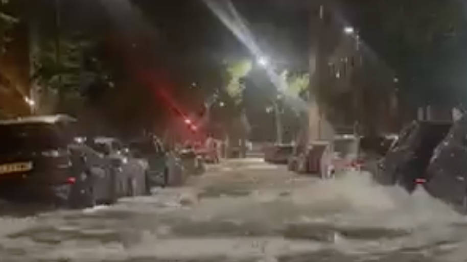Dozens evacuated amid 'significant flooding' in north London after burst water main