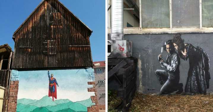 This Artist Creates Graffiti That Interacts With Its Surroundings (38 Pics)