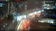 En vivo: Así está Lo Barnechea a esta hora en pleno sistema frontal