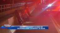 Bicyclist killed in crash on Rickenbacker Causeway in Miami; causeway closed in both directions