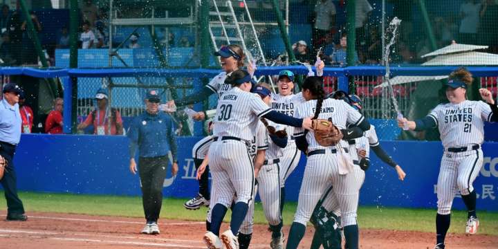 USA Softball stars return with gold and look forward to 2028