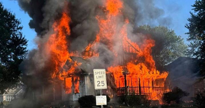 4 children and 2 adults are killed when fire rips through a house in Maryland