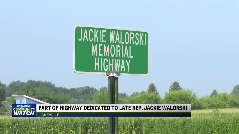 Portion of Old U.S. Highway 31 dedicated to late Congresswoman Jackie Walorski