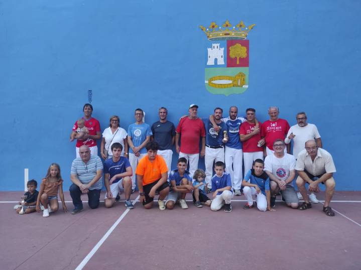 Encuentro pelotari en Cella