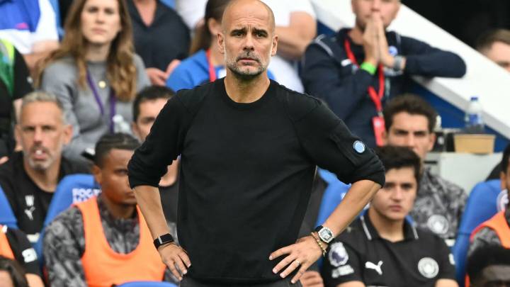 Pep Guardiola reaction: What did Manchester City boss say after shocking collapse at Brighton?