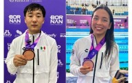 Unos mexicanos medallistas con sangre asiática