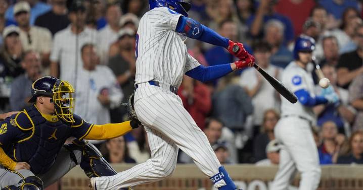 Busch hits 3-run double off Misiorowski as Cubs beat Brewers