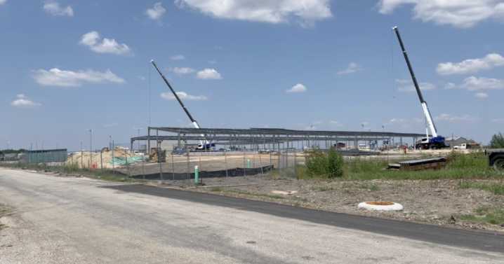 Thorndale ISD continues construction on new high school as district prepares for growth