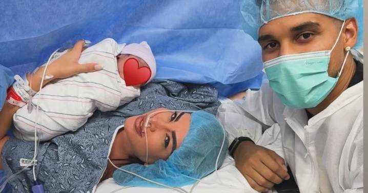 Víctor Víctor Mesa y Nayer presentan a su segundo hijo Kaleb