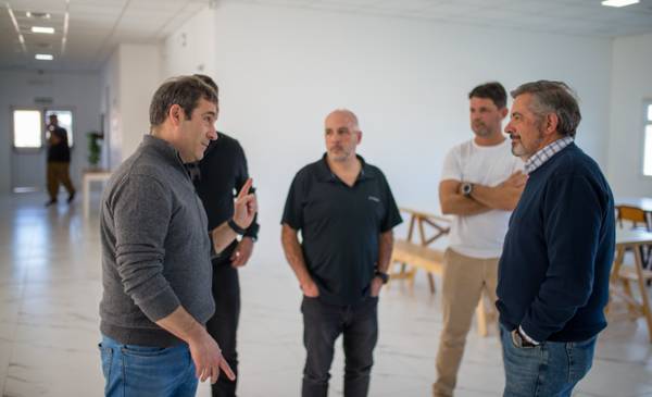 Luque se reunió con la Cámara de Comercio de Puerto Madryn