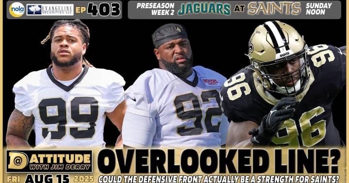 Saints vs. Jaguars in preseason game 2: Dattitude Podcast