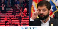 Boric cargó contra la Conmebol tras la batalla campal entre los hinchas de la U de Chile y los de Independiente