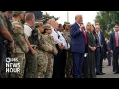 News Wrap: Trump greets law enforcement and National Guard troops patrolling D.C.