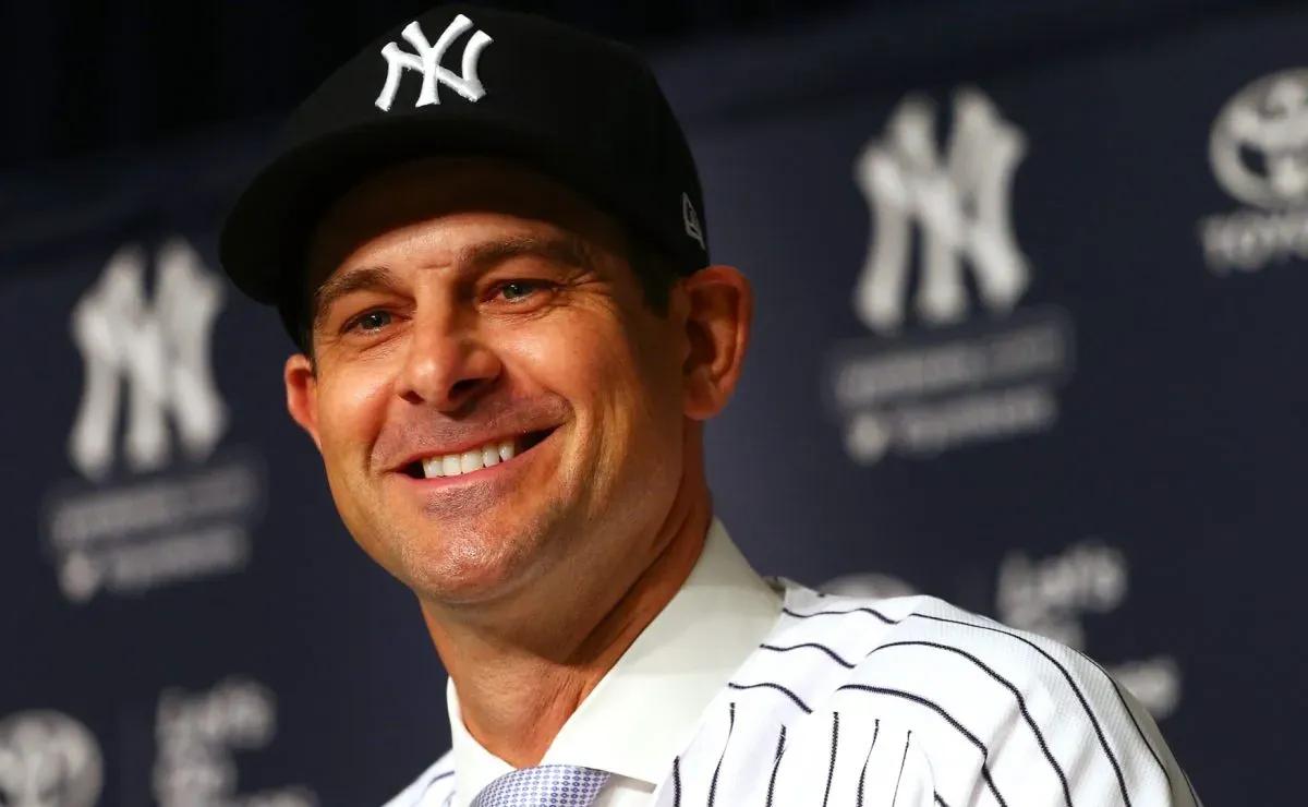 NY Yankees HC Aaron Boone’s concise 7-word take on David Bednar’s performance against Rangers