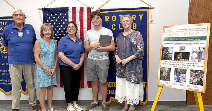 ROTARY CLUB HOSTS SEWARD JOHNSON PROGRAM