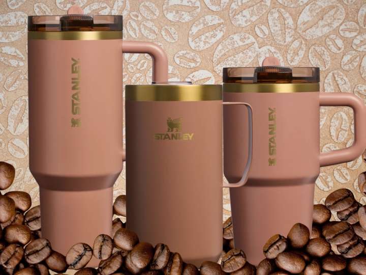 This is the only place you can find the Stanley Mocha Latte Quencher Tumbler