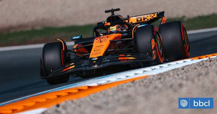 Nueva exhibición de McLaren: Piastri arrebató ’pole’ a Norris y largará primero en GP de Países Bajos