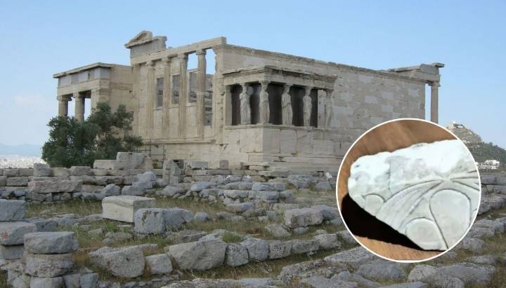 "Lo correcto es que se los devuelva": Chileno entregó a Grecia fragmento de primer Partenón de Atenas