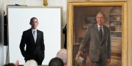 Trump moves Obama, Bush portraits to hidden stairwell in White House