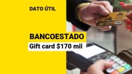 BancoEstado regalará gift cards de $170 mil: Así puedes participar