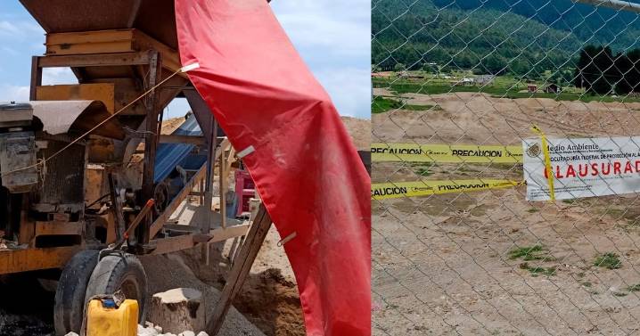 Clausuran obras irregulares en áreas protegidas del Edomex