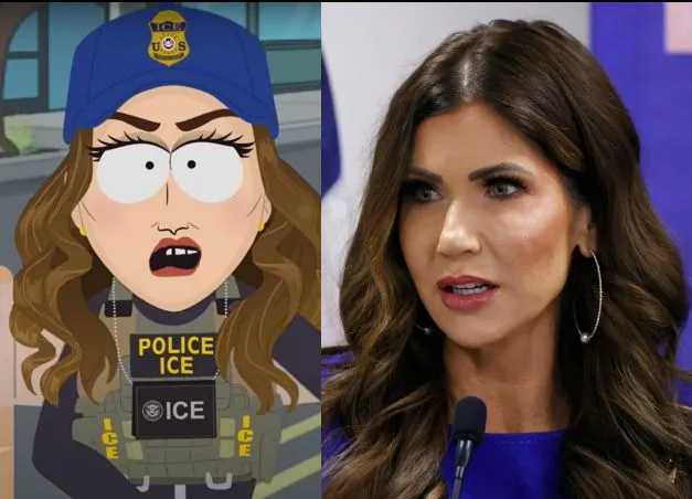South Park arremete contra Kristi Noem con sátira política