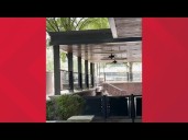 Rapid gunfire captured on video during an active shooter incident on Clifton Road outside CDC