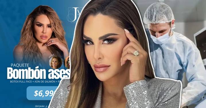 “Bombón Asesino”: este es el paquete de un cirujano plástico con imágenes de Ninel Conde