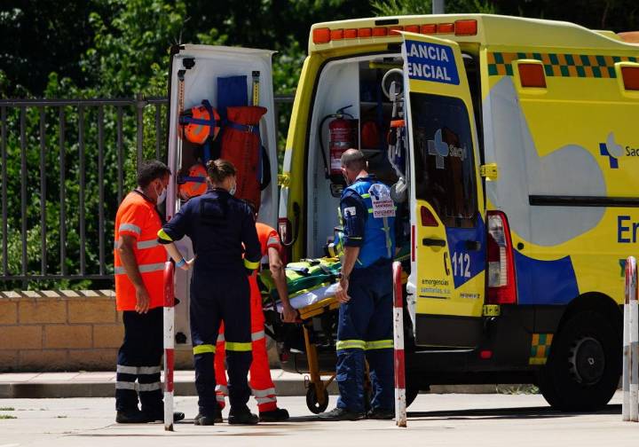 Atropellada en la calle María Auxiliadora de Salamanca al bajarse de su propio coche