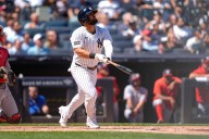 Yankees' rookie outfielder quietly on a red