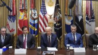 President Trump reacts to Taylor Swift and Travis Kelce's engagement